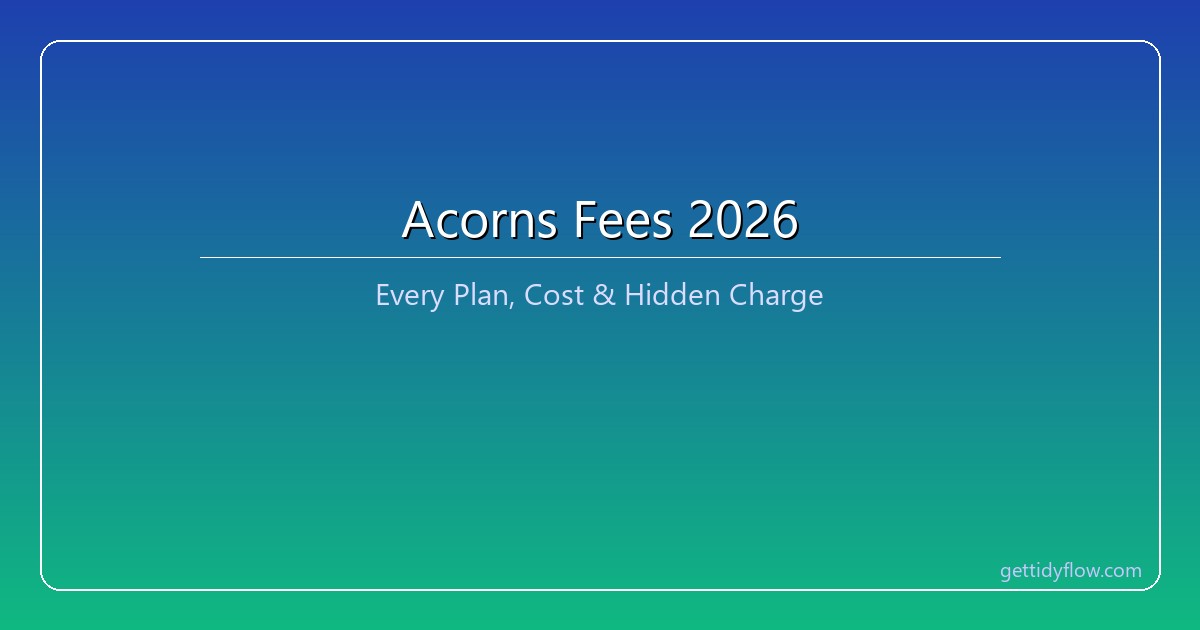 Acorns Fees 2026: Every Plan, Cost, and Hidden Charge Explained