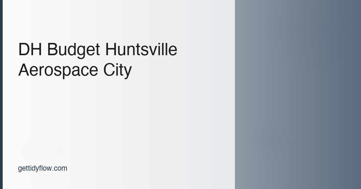 Dental Hygienist Budget Template for Huntsville, AL (2026 Guide)