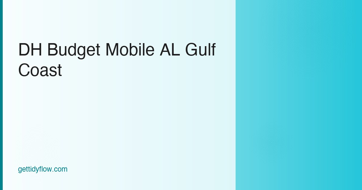 Dental Hygienist Budget Template for Mobile, AL (2026 Guide)