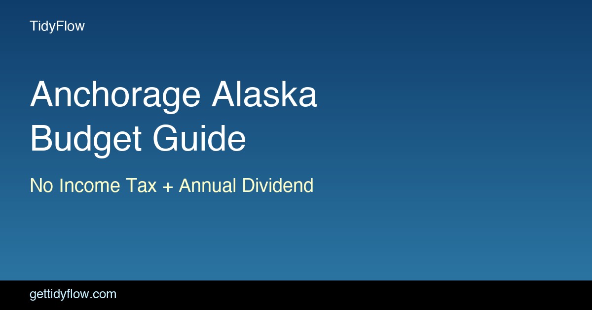 Budget for Living in Anchorage AK: Monthly Cost Breakdown (2026)
