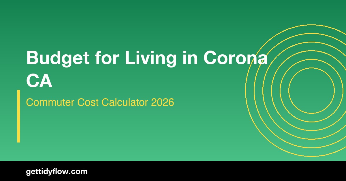 Budget for Living in Corona CA: Affordable Inland Empire Guide (2026)