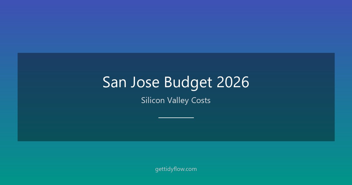 How to Budget for Living in San Jose (2026 Cost Breakdown)