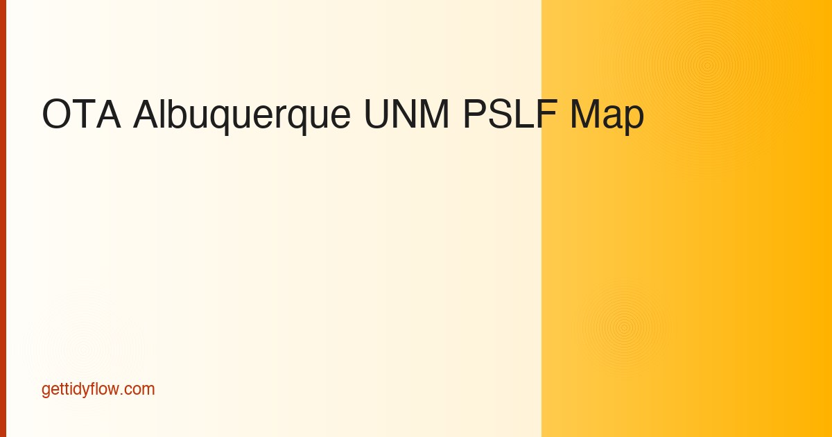 Occupational Therapy Assistant Budget Template for Albuquerque, NM (2026 Guide)