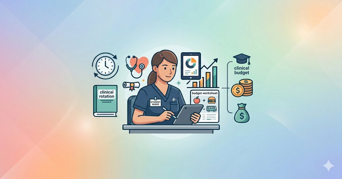Budget Template for Nursing Students: Survive Clinical Rotations on a Tight Budget