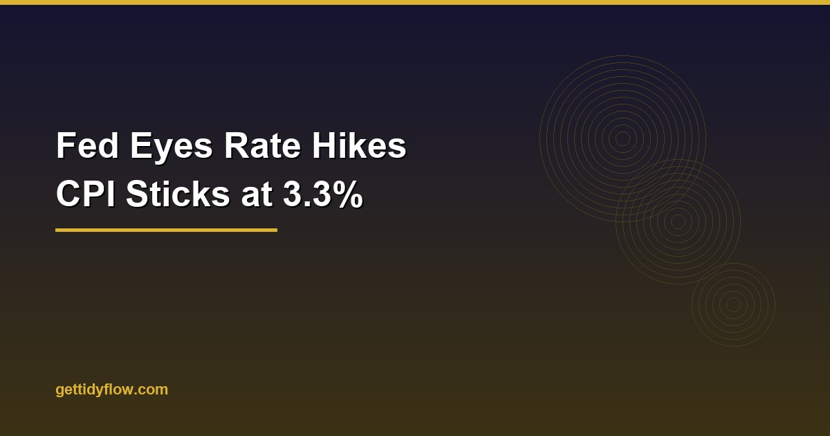 More Fed Officials Now Open to Rate Hikes in 2026 as Inflation Sticks at 3.3%