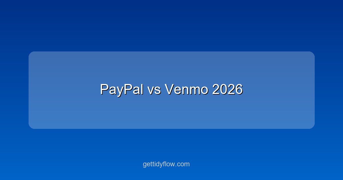 PayPal vs Venmo 2026: Fees, Features, and Which P2P App to Use