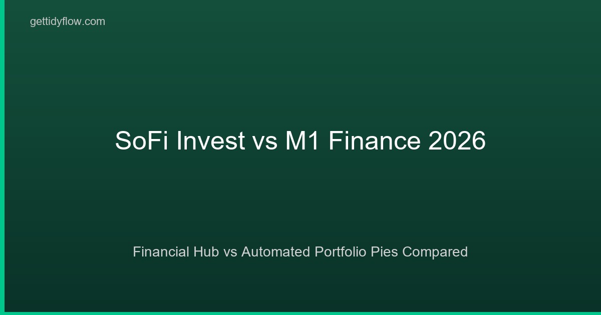 SoFi Invest vs M1 Finance 2026: Automated Investing or Full Financial Hub?