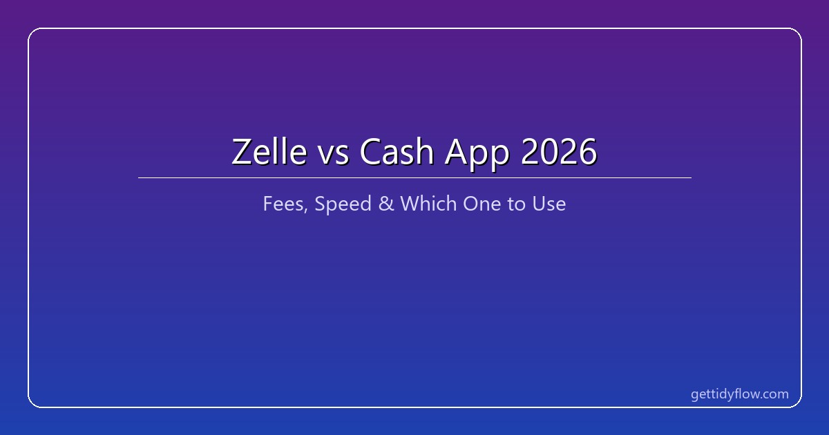 Zelle vs Cash App 2026: Fees, Speed, and Which One to Use